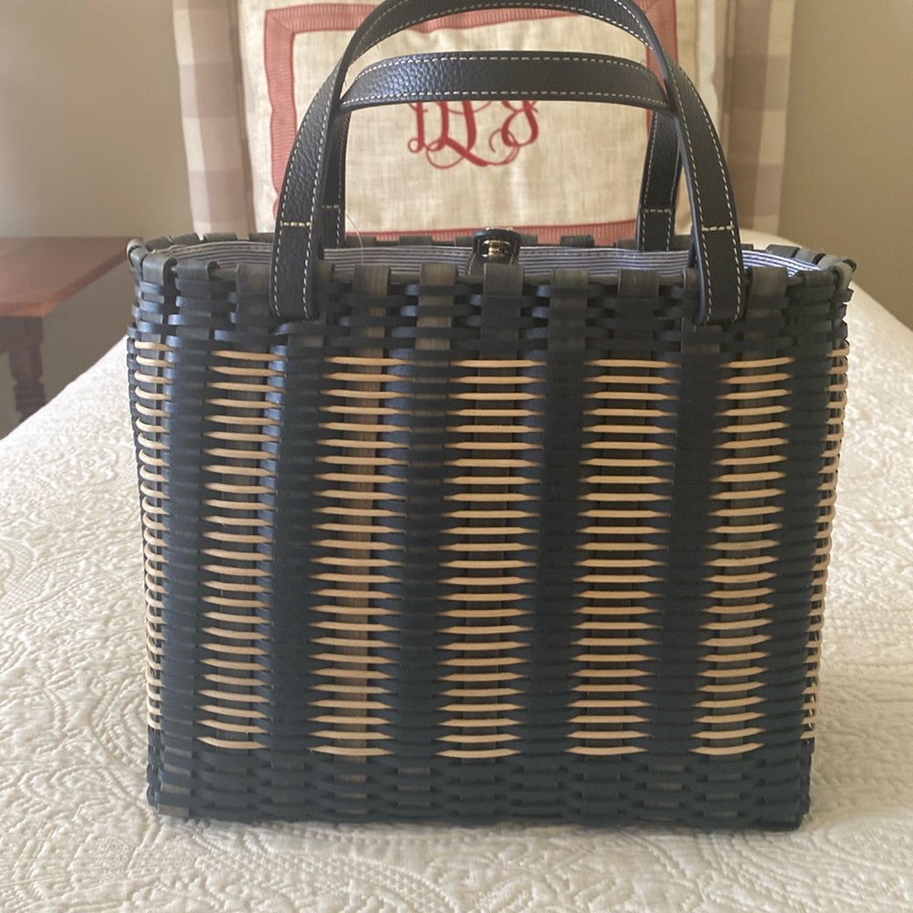 J McLaughlin Straw Bag
